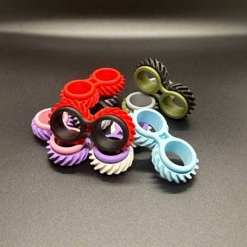 3D Printed Fidget Gear Ring