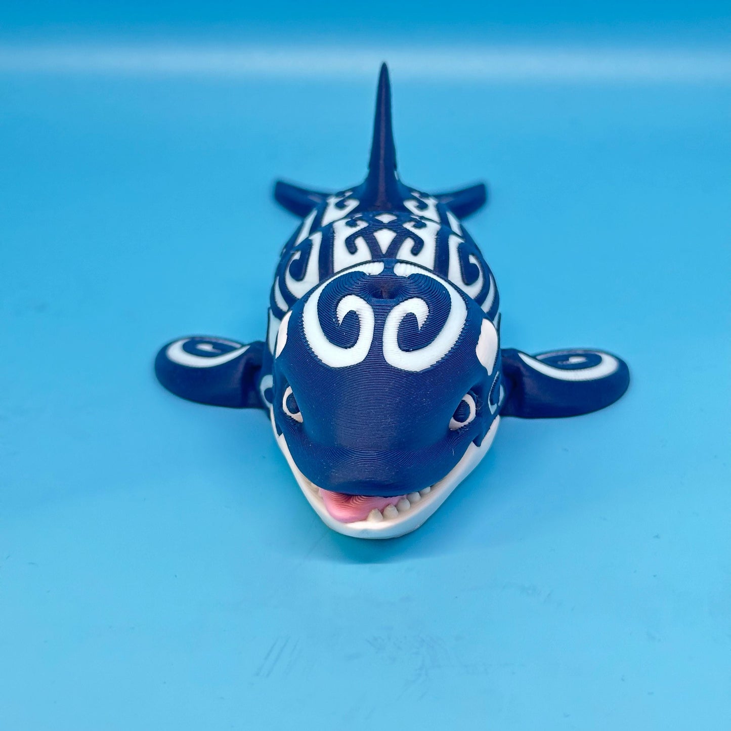 3D Printed Articulated Killer Whale