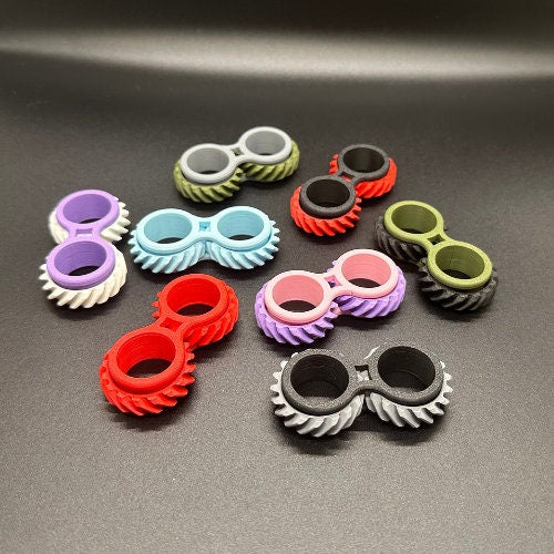 3D Printed Fidget Gear Ring