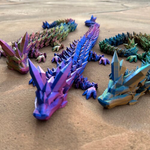 Articulated Crystal Dragon