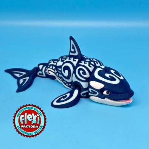 3D Printed Articulated Killer Whale