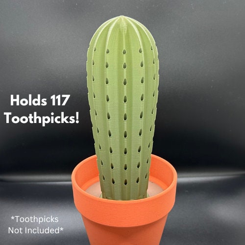 3D Printed Cactus Toothpick Holder