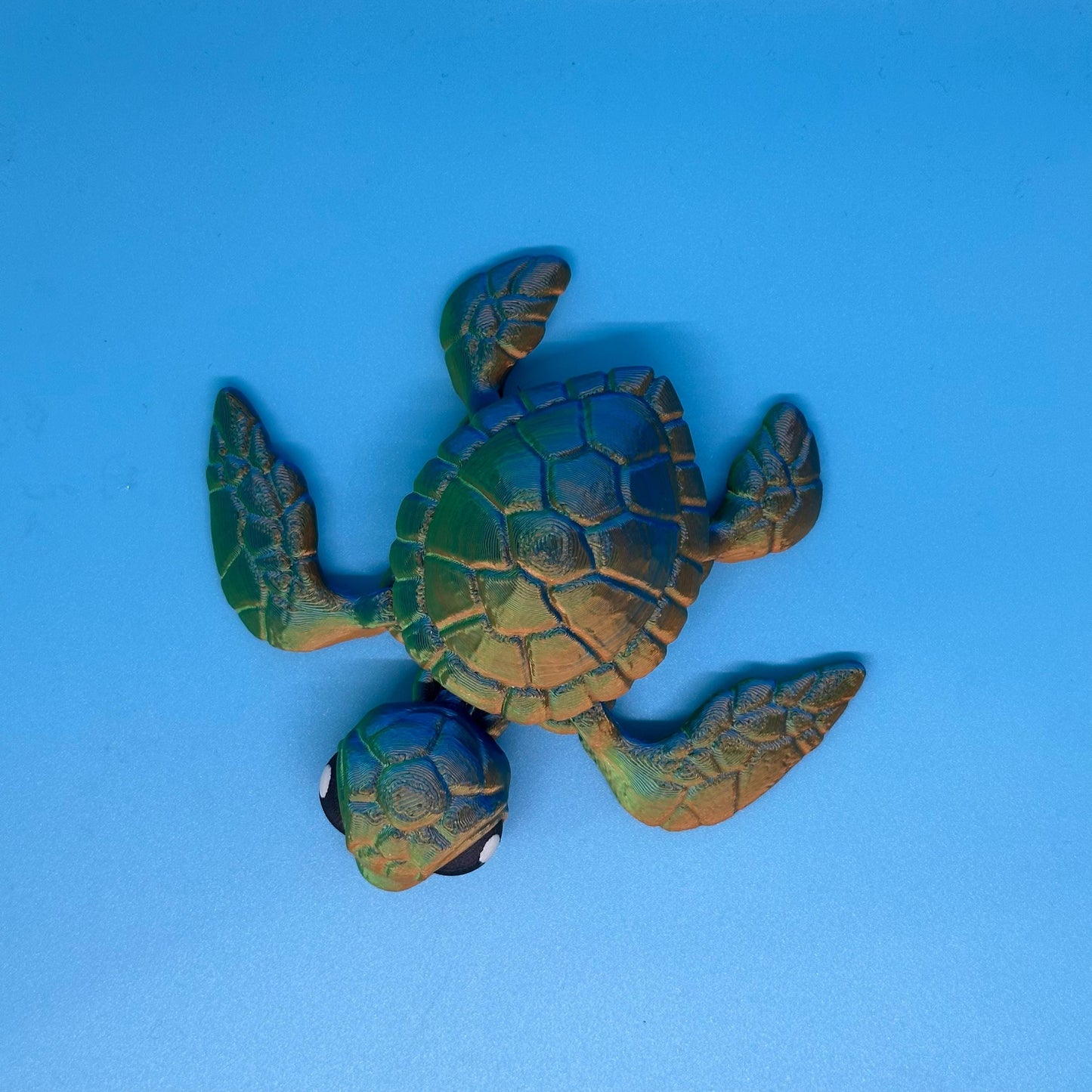 3D Printed Articulated Sea Turtle