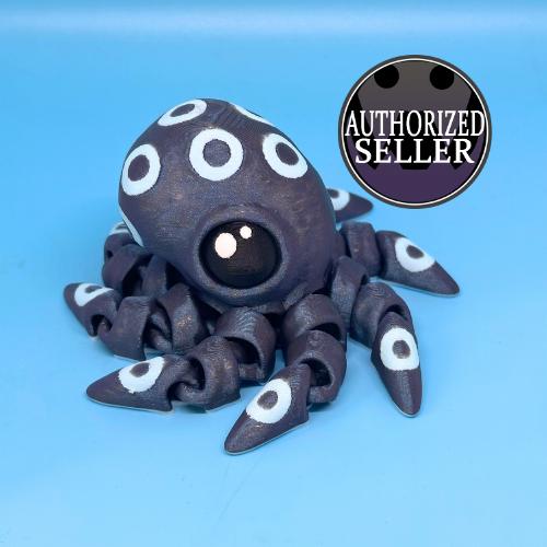 3D Printed Articulated Octopus