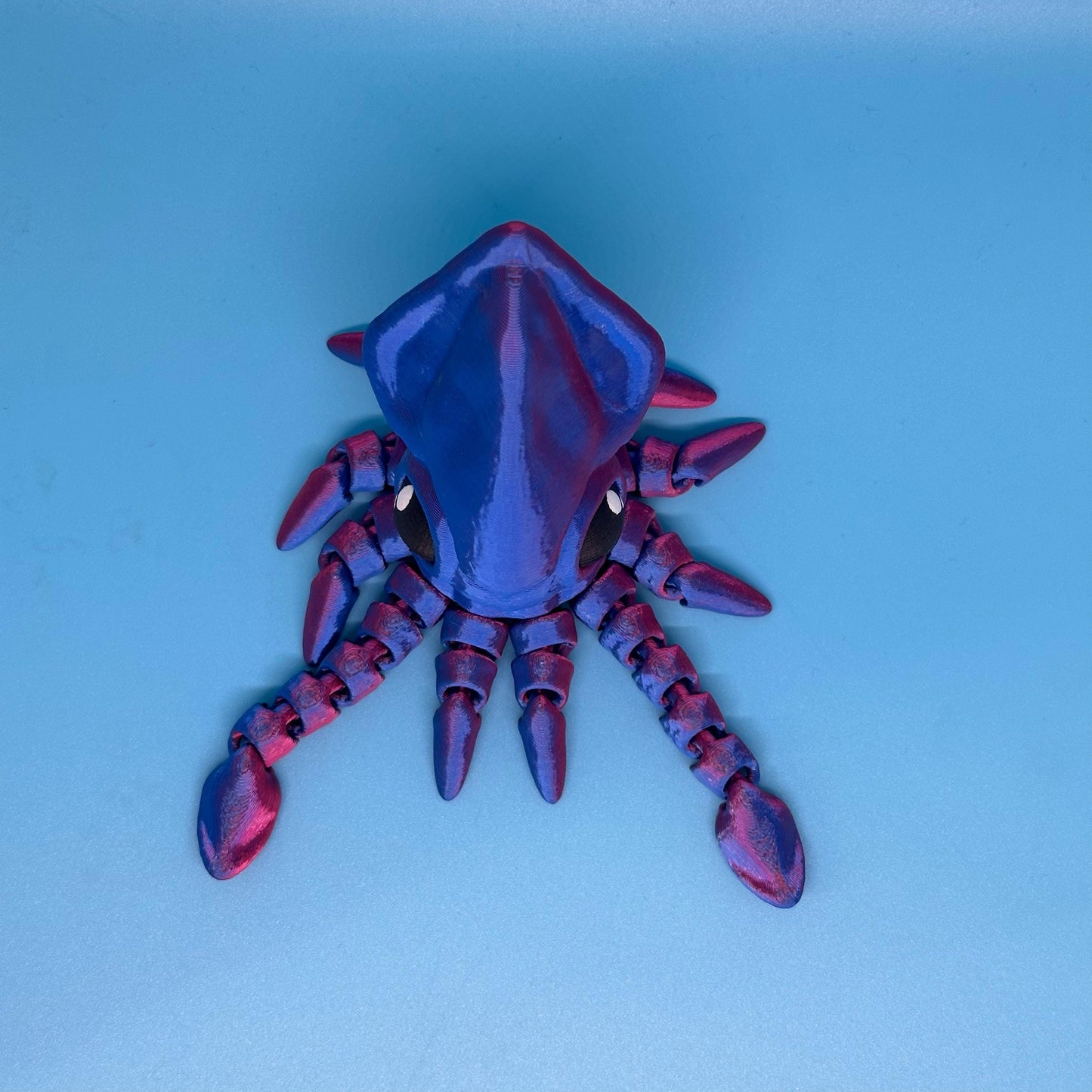 3D Printed Articulated Squid